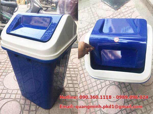 Thùng rác nhựa HDPE - Môi Trường Quang Minh - Công Ty TNHH Công Nghiệp Môi Trường Quang Minh